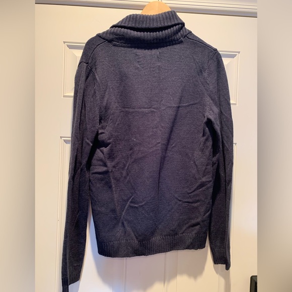 Womens Urban Pipeline Cardigan Sweater Size M Native America Aztec Design Blue - Picture 3 of 3